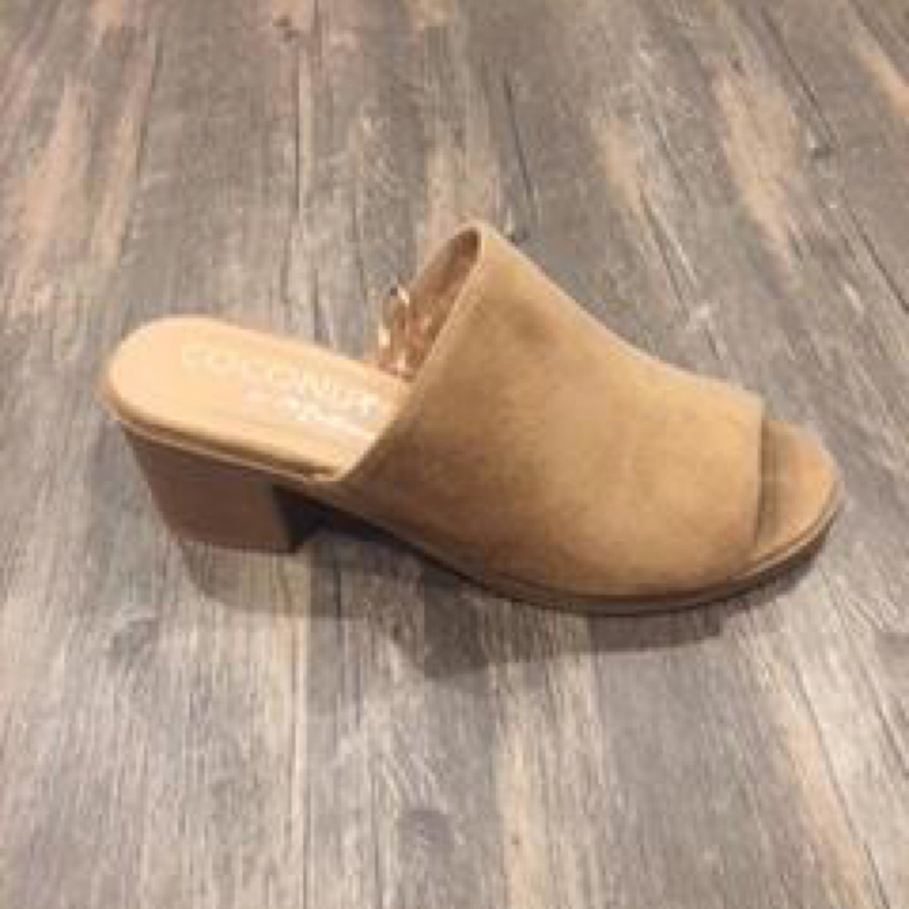 NEW Suede Mules